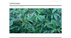 Desktop Screenshot of caligenetics.org