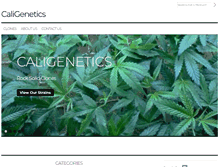 Tablet Screenshot of caligenetics.org